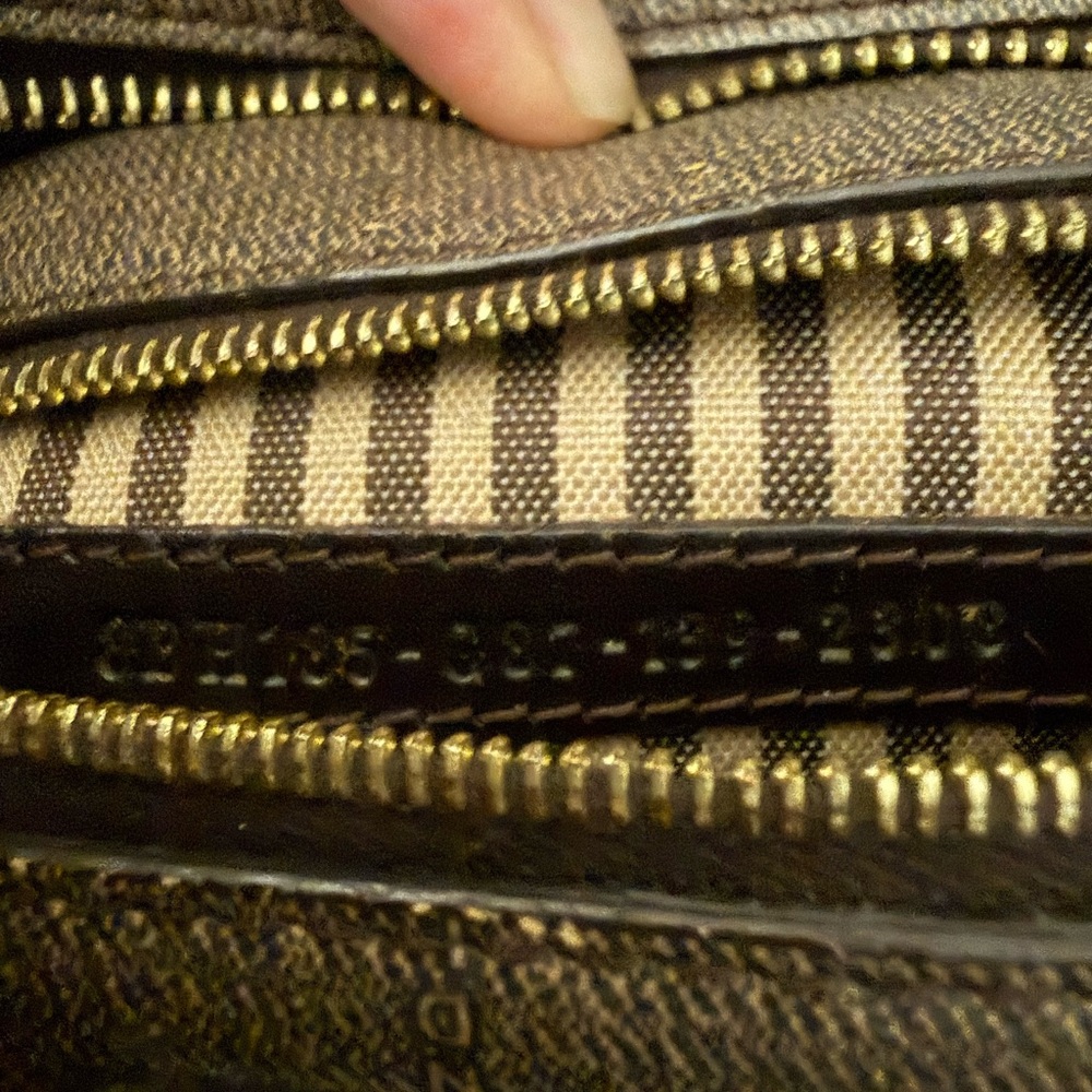 Fendi Brown & Tan Zucca Canvas Tote - Picture 6 of 9